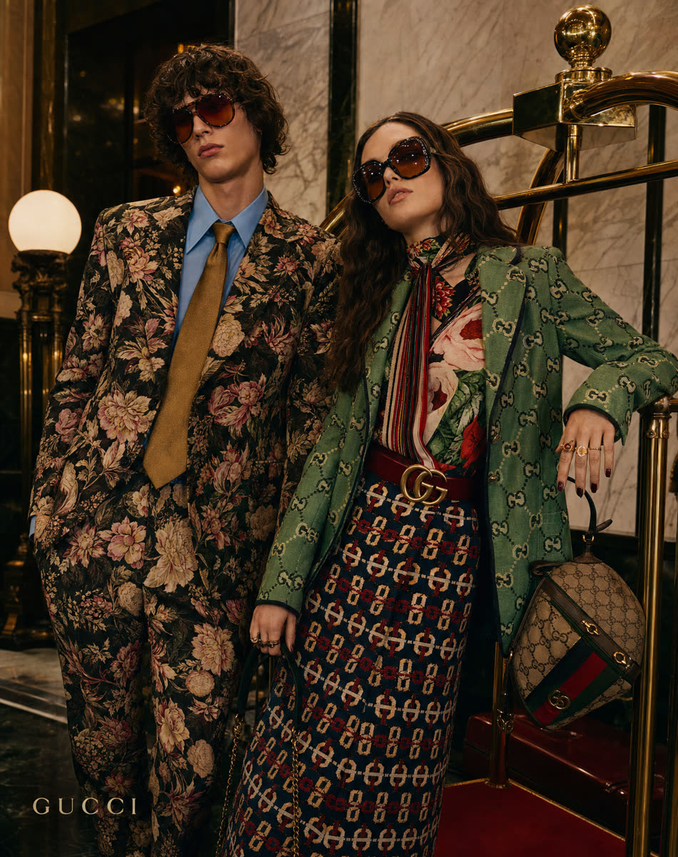 Gucci editorial campaign