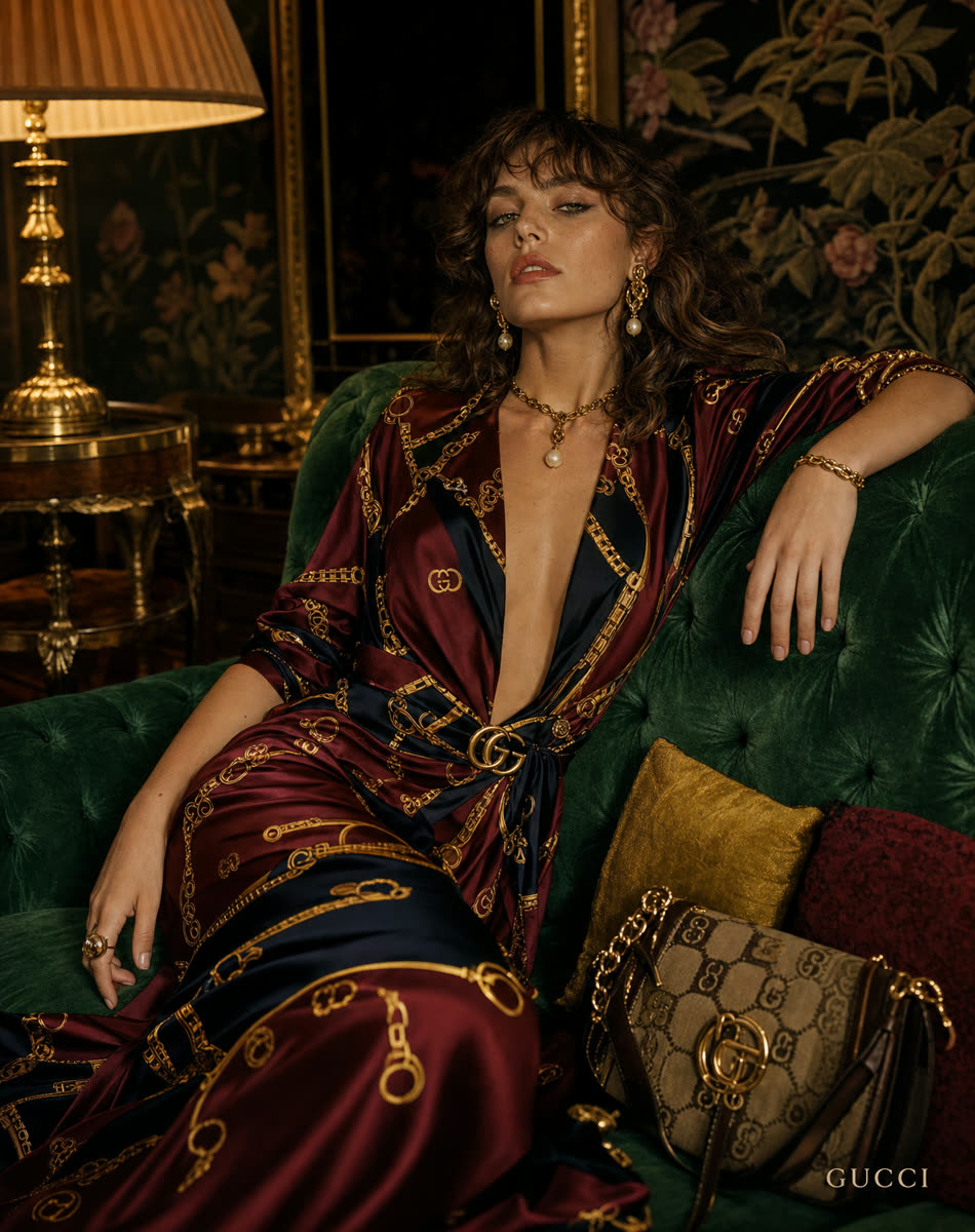Gucci editorial campaign