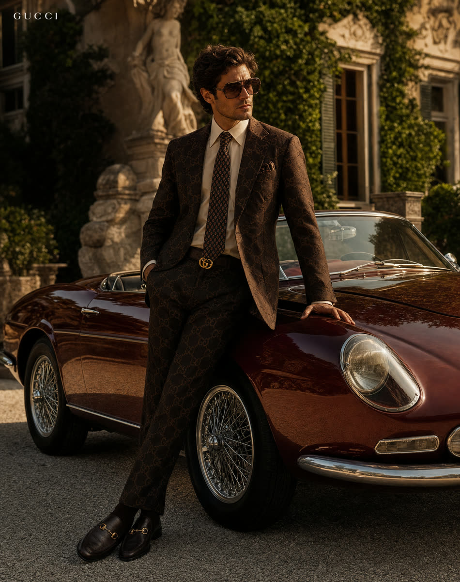 Gucci editorial campaign