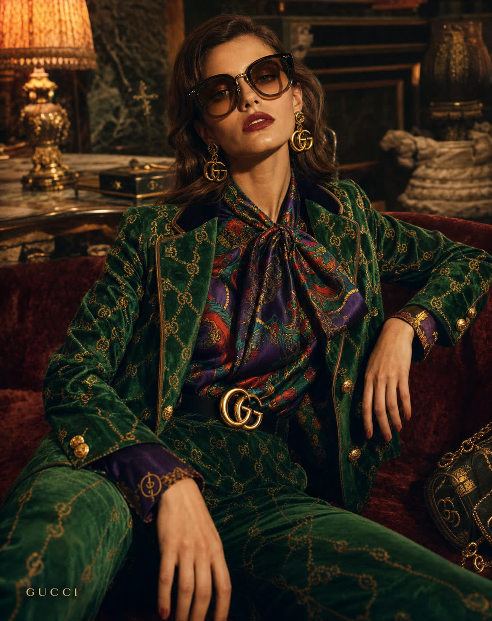 Gucci editorial campaign