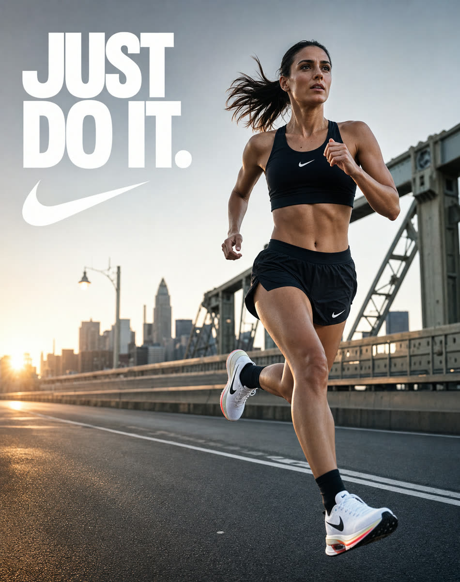 Nike editorial campaign