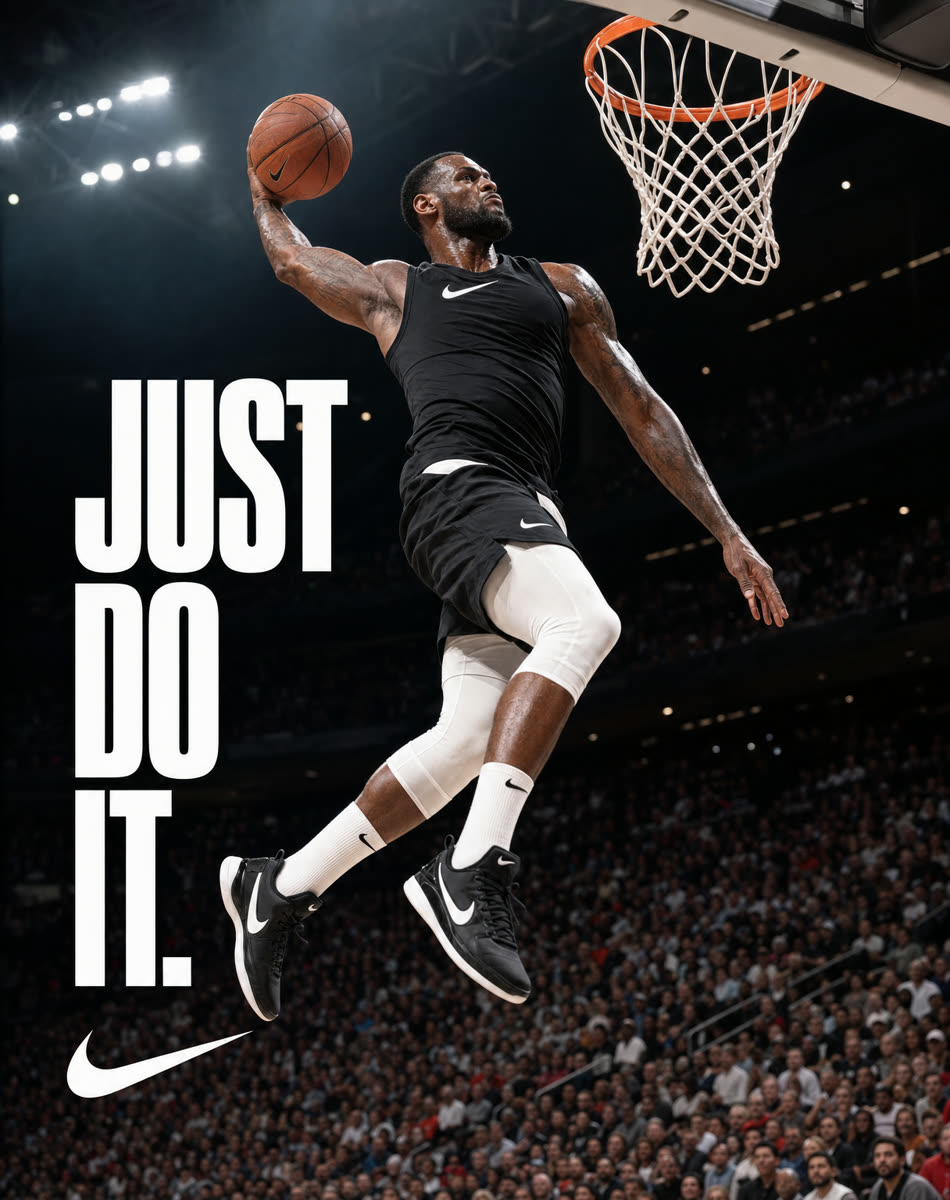 Nike editorial campaign
