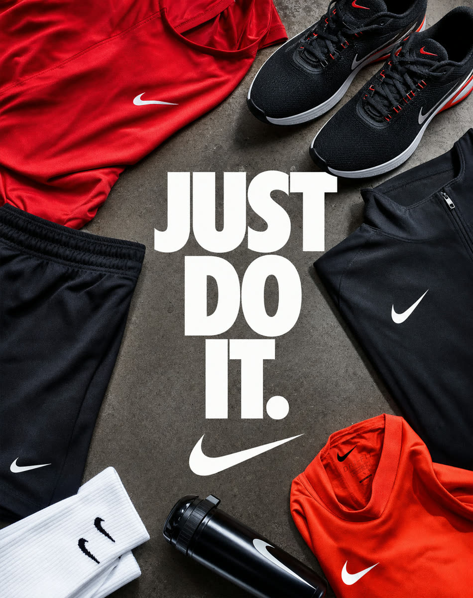 Nike editorial campaign
