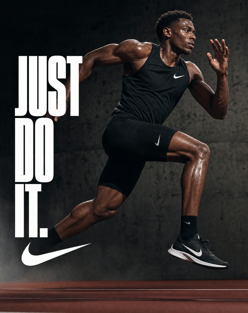 Nike editorial campaign