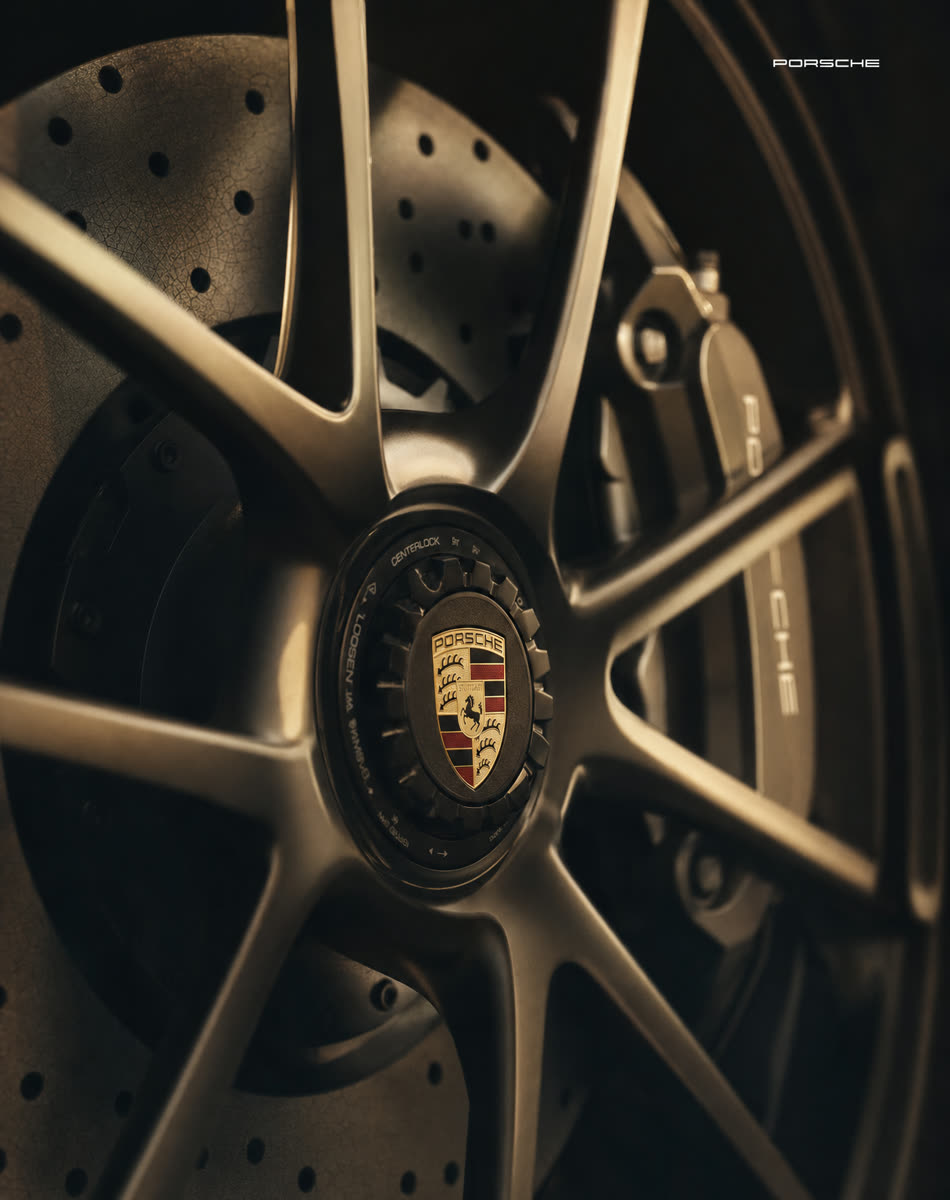Porsche editorial campaign