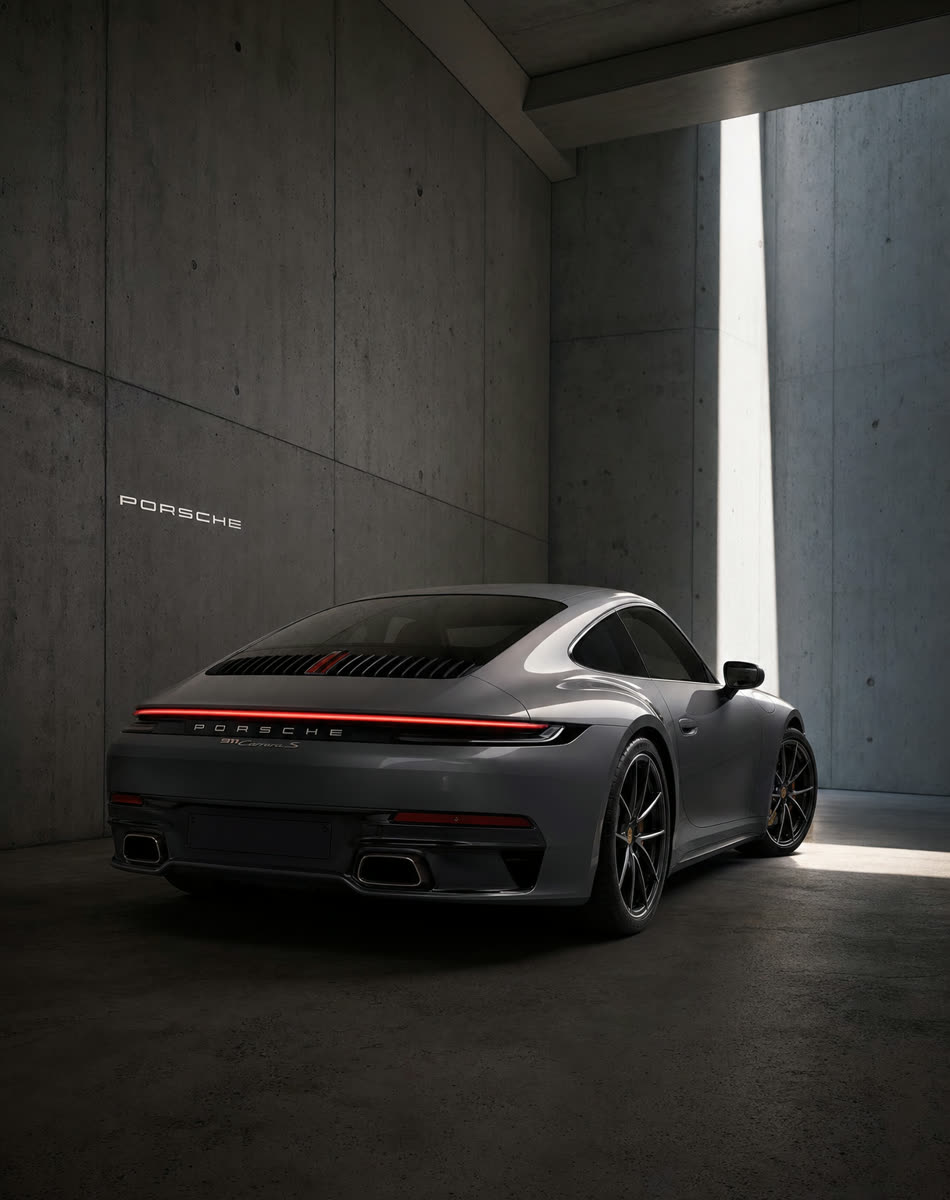 Porsche editorial campaign