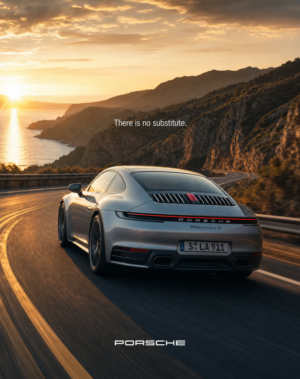 Porsche editorial campaign