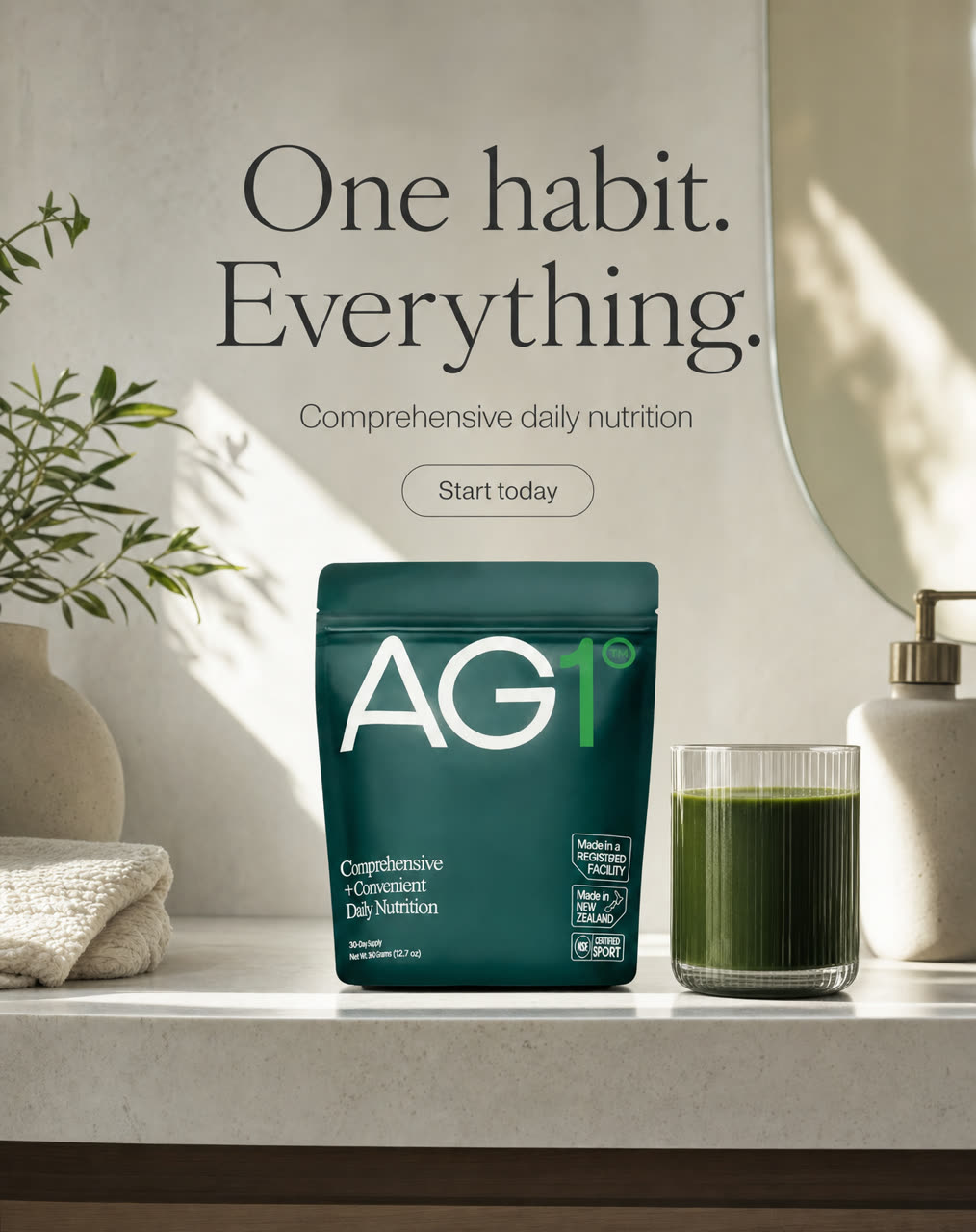 AG1 static ad