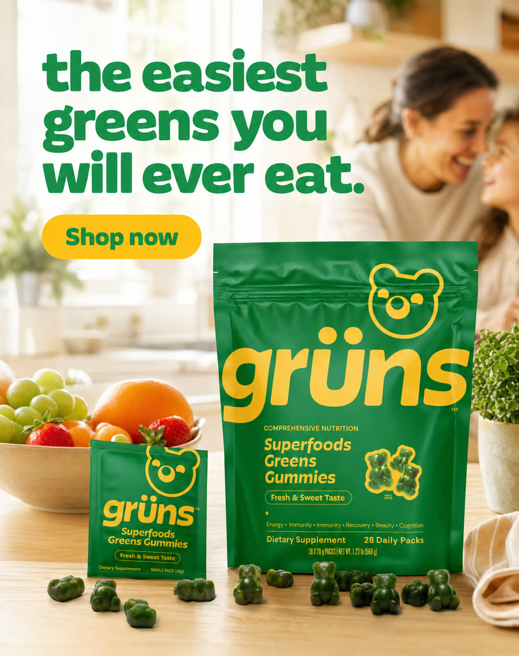 Gr&uuml;ns static ad