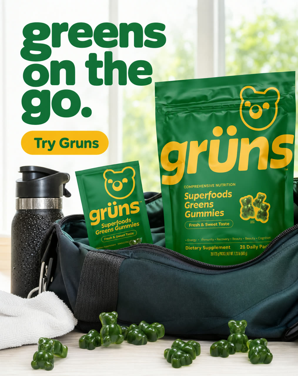 Gr&uuml;ns static ad